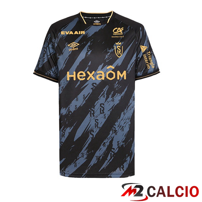 Maglie Calcio Stade De Reims Terza Nero 2023/2024