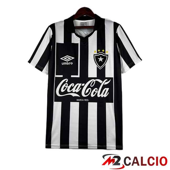 Maglie Calcio Botafogo Retro Prima Nero Bianco 1992