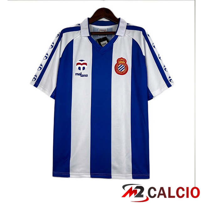 Maglie Calcio RCD Espanyol Retro Prima Blu 1984-1989