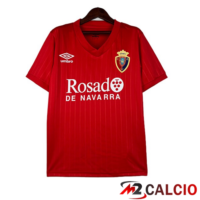 Maglie Calcio CA Osasuna Retro Prima Rosso 1987-1988