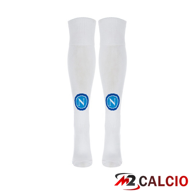 Calzini Calcio SSC Napoli Seconda Bianco 2023/2024