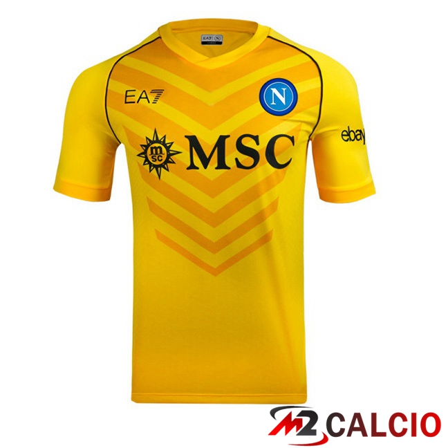 Maglie Calcio SSC Napoli Portiere Giallo 2023/2024