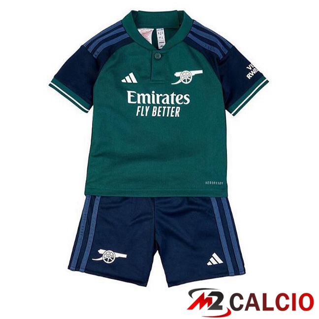 Maglie Calcio FC Arsenal Bambino Terza Verde 2023/2024