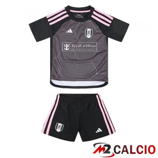 Maglie Calcio Fulham FC Bambino Terza Nero 2023/2024