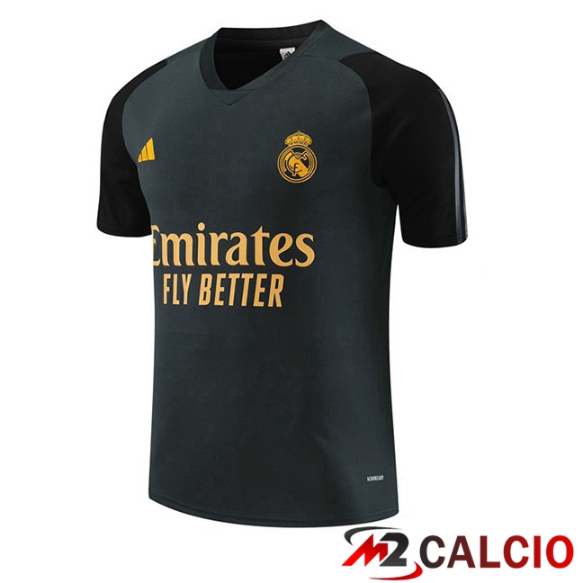 T Shirt Allenamento Real Madrid Grigio 2023/2024