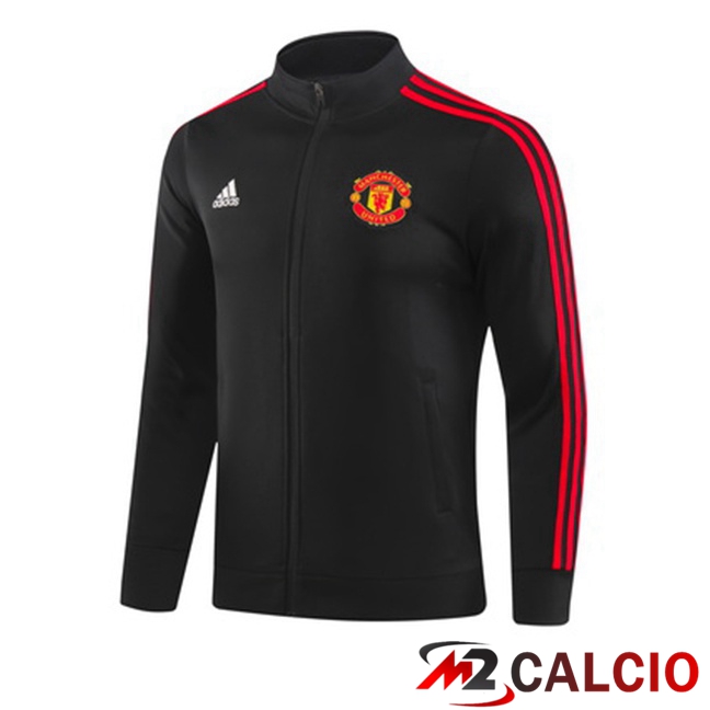 Giacca Calcio Manchester United Nero 2023/2024