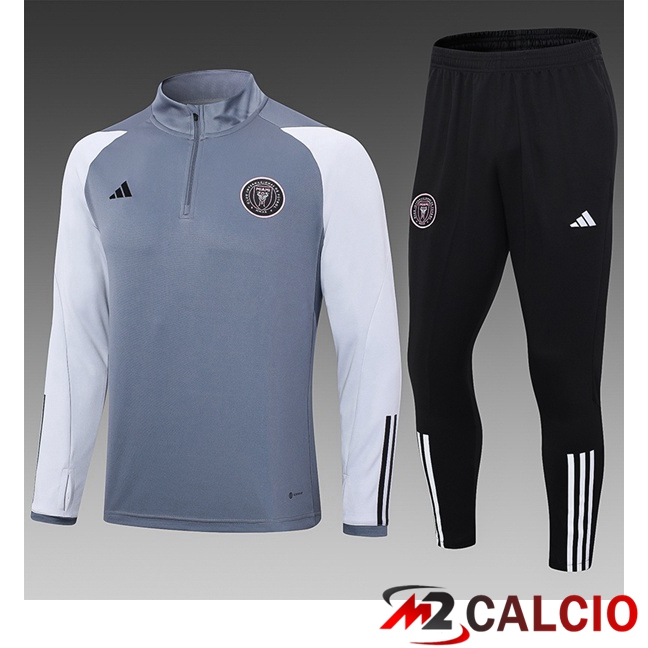 Insieme Tuta Calcio Inter Miami CF Bambino Grigio 2023/2024