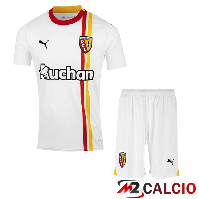 Maglie Calcio RC Lens Bambino Terza Bianco 2023/2024