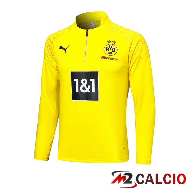 Felpa Allenamento Dortmund BVB Giallo 2023/2024