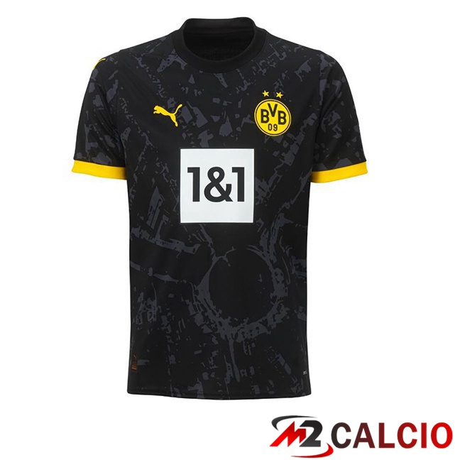 Maglie Calcio Dortmund BVB Seconda Nero 2023/2024