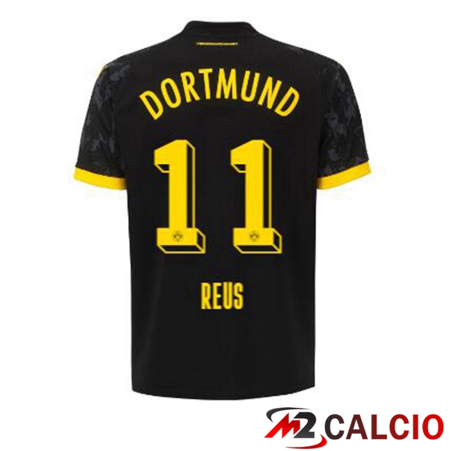 Maglie Calcio Dortmund BVB (Reus 11) Seconda Nero 2023/2024