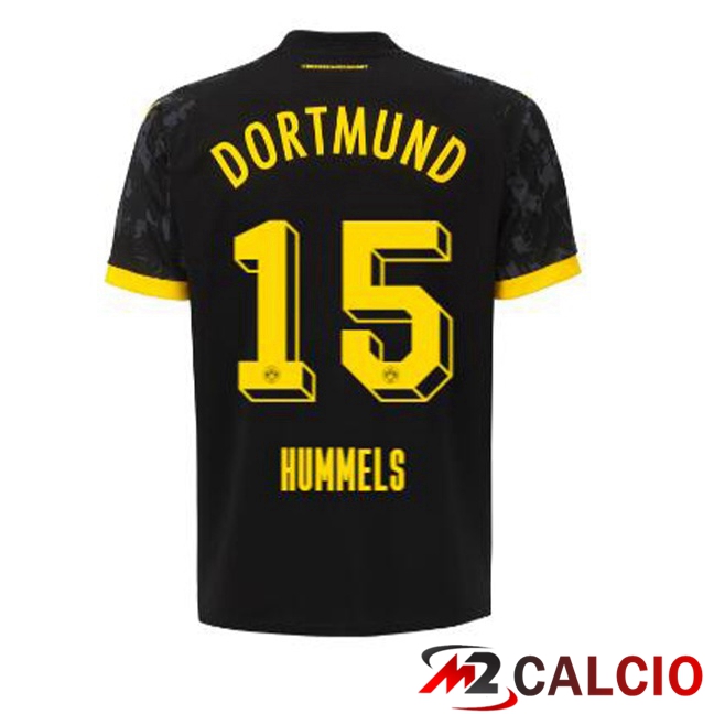 Maglie Calcio Dortmund BVB (Hummels 15) Seconda Nero 2023/2024