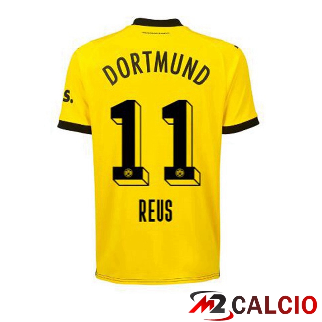 Maglie Calcio Dortmund BVB (Reus 11) Prima Giallo Nero 2023/2024