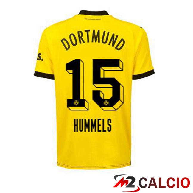 Maglie Calcio Dortmund BVB (Hummels 15) Prima Giallo Nero 2023/2024