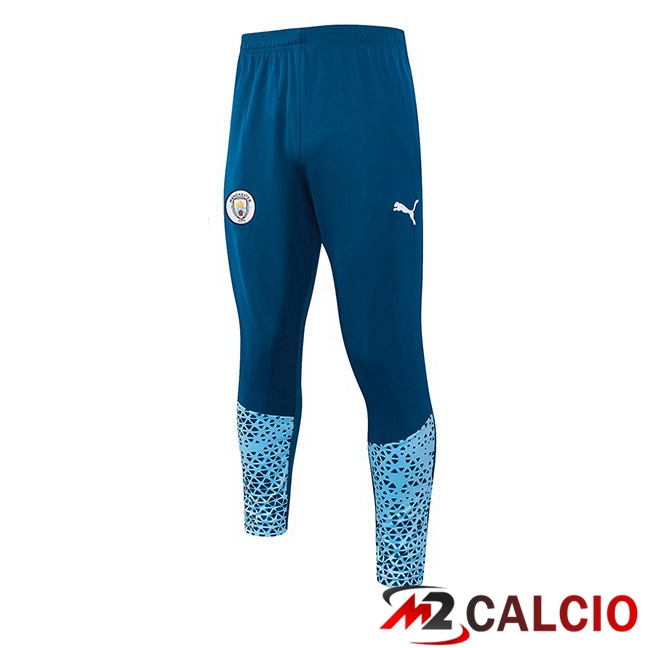 Pantaloni Da Allenamento Manchester City Blu 2023/2024