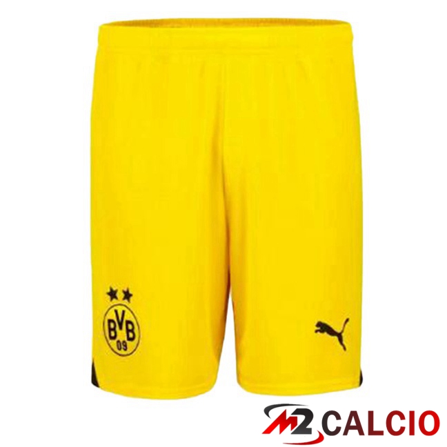 Pantaloncini Calcio Dortmund BVB Seconda Giallo 2023/2024