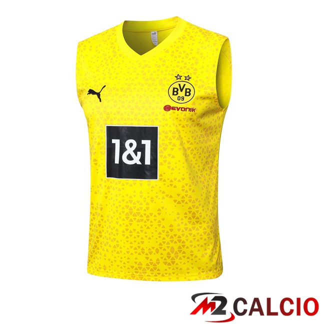 Canotta Calcio Dortmund BVB Giallo 2023/2024