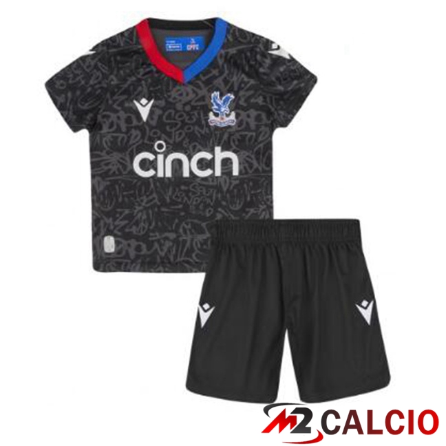 Maglie Calcio Crystal Palace Bambino Terza Blu 2023/2024