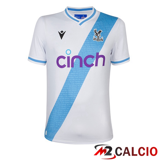 Maglie Calcio Crystal Palace Seconda Bianco 2023/2024