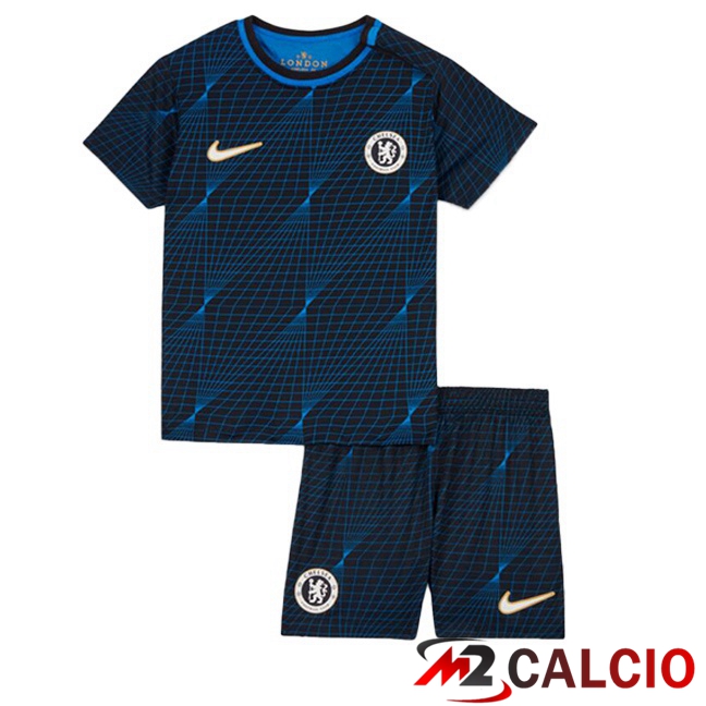 Maglie Calcio FC Chelsea Bambino Seconda Blu 2023/2024