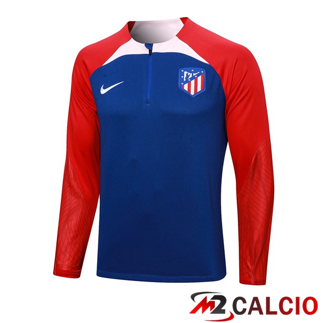 Felpa Allenamento Atletico Madrid Blu 2023/2024