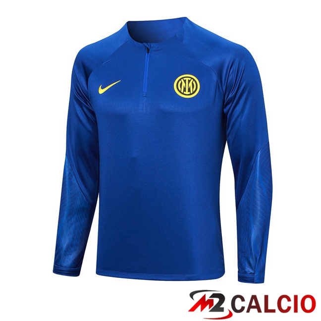Felpa Allenamento Inter Milan Blu 2023/2024