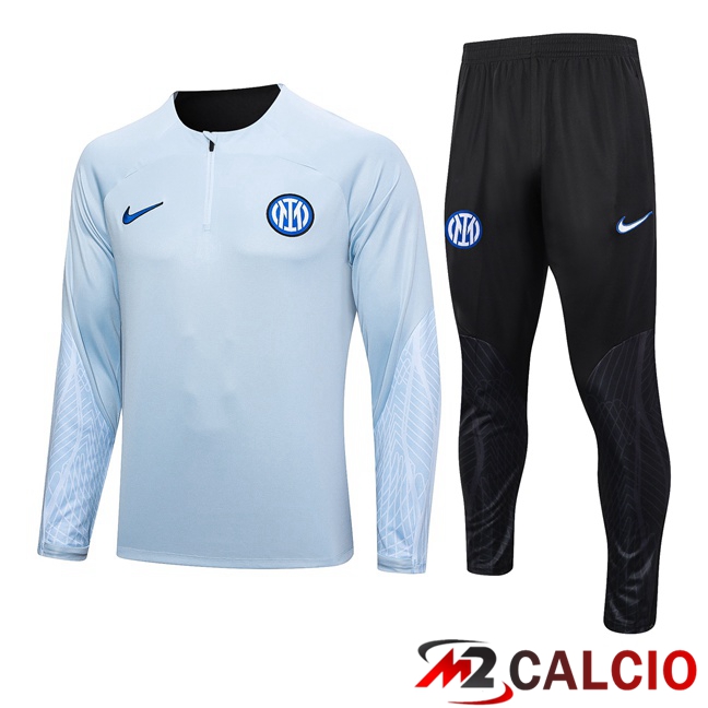 Insieme Tuta Calcio Inter Milan Blu 2023/2024