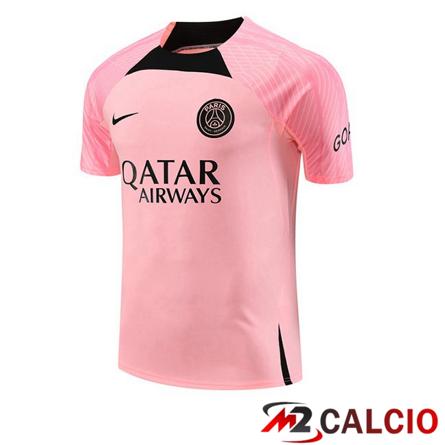 T Shirt Allenamento Paris PSG Rosa 2023/2024
