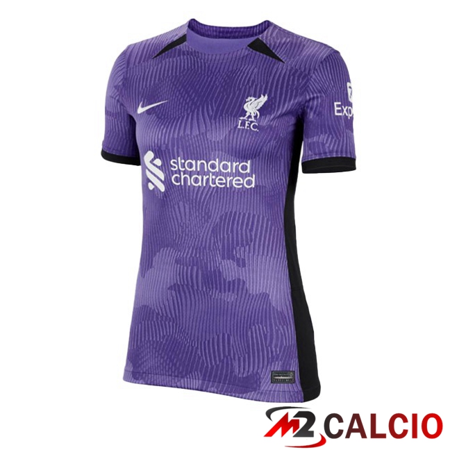 Maglie Calcio FC Liverpool Donna Terza Viola 2023/2024