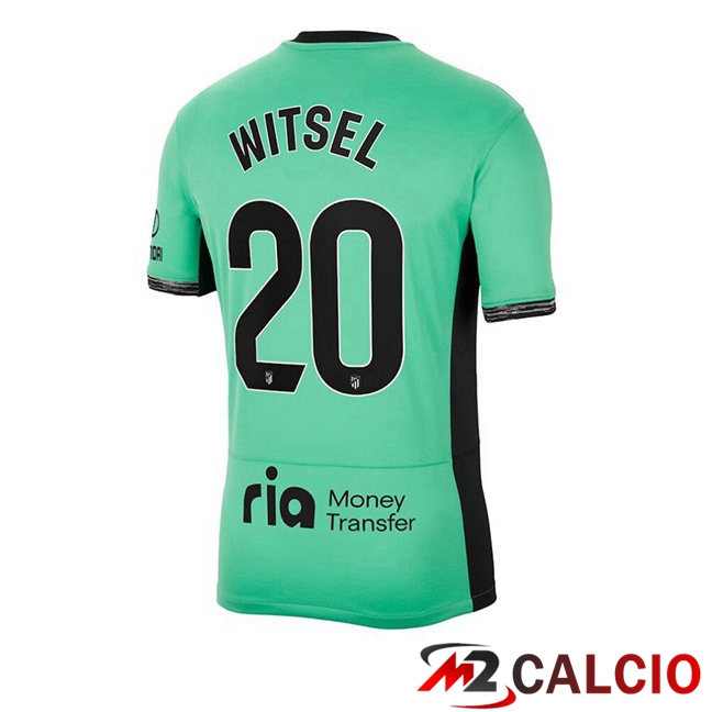 Maglie Calcio Atletico Madrid (Witsel 20) Terza Verde 2023/2024