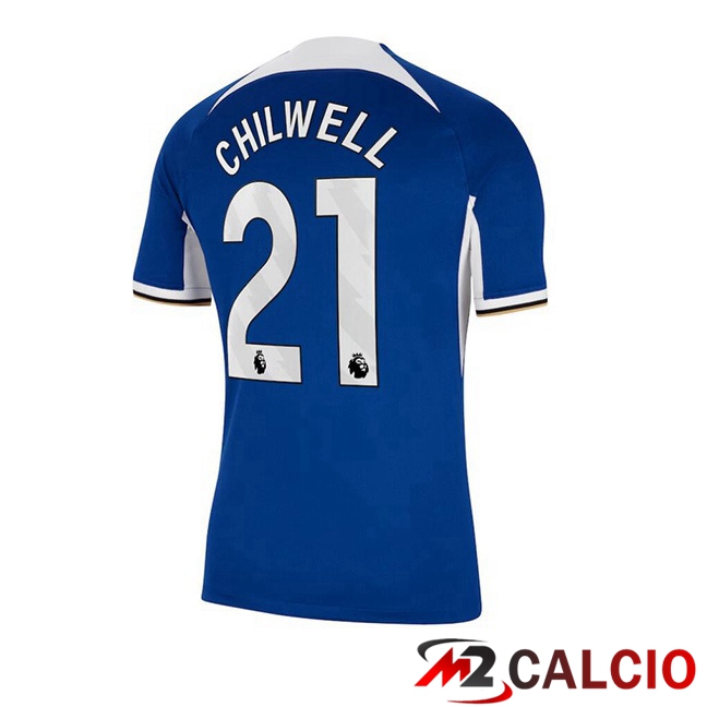 Maglie Calcio FC Chelsea (Chilwell 21) Prima Blu 2023/2024