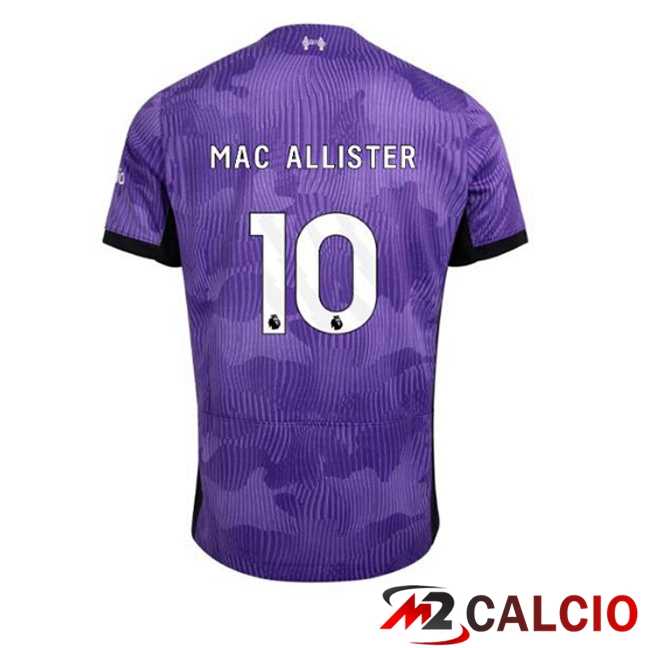 Maglie Calcio FC Liverpool (MAC ALLISTER 10) Terza Viola 2023/2024