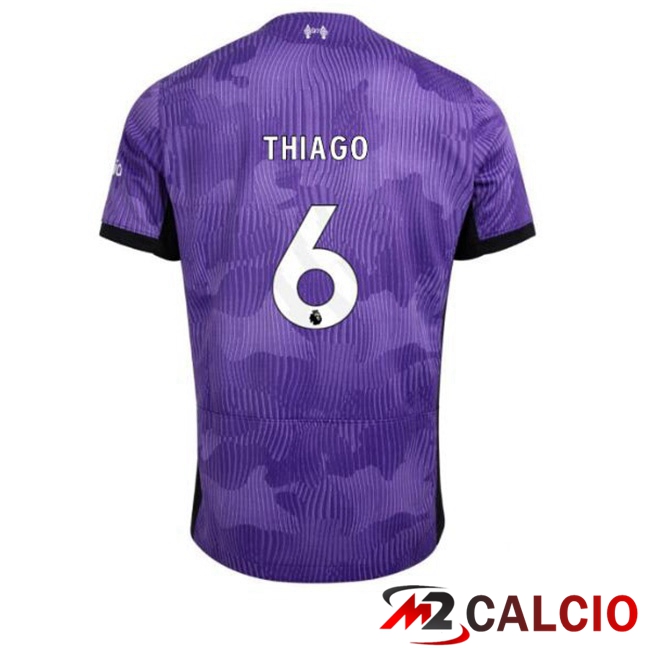 Maglie Calcio FC Liverpool (THIAGO 6) Terza Viola 2023/2024