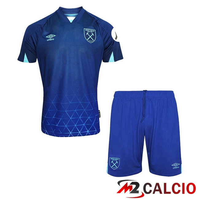 Maglie Calcio West Ham Bambino Terza Blu 2023/2024