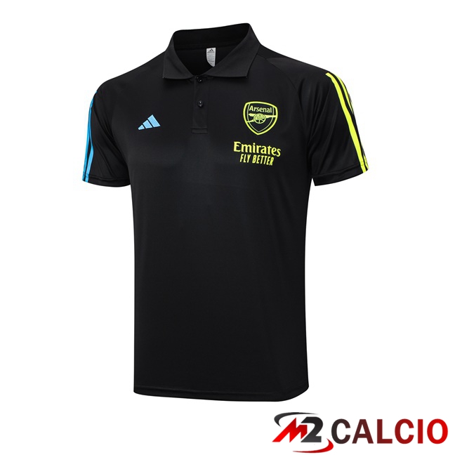 Maglia Polo Arsenal Nero 2023/2024