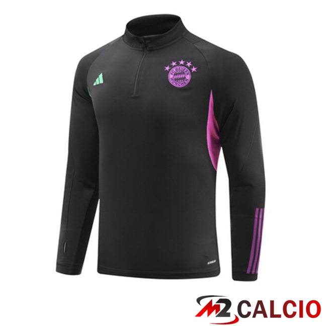 Felpa Allenamento Bayern Monaco Nero 2023/2024