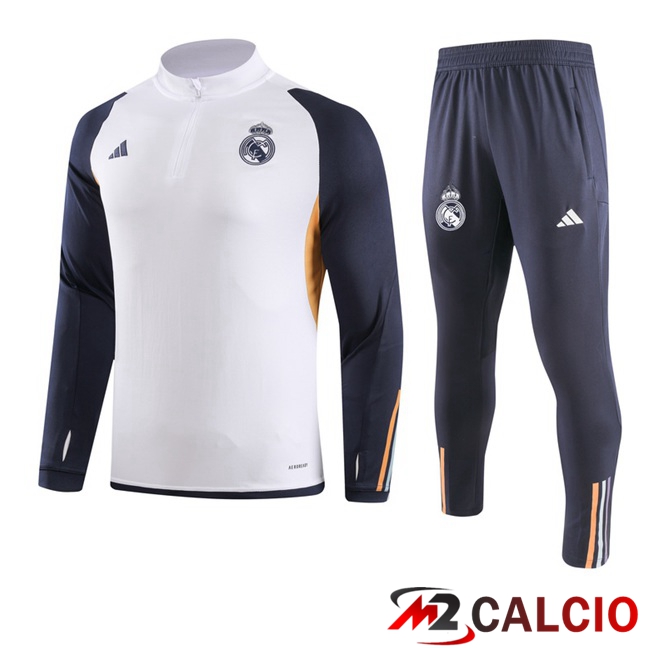 Insieme Tuta Calcio Real Madrid Bianco 2023/2024