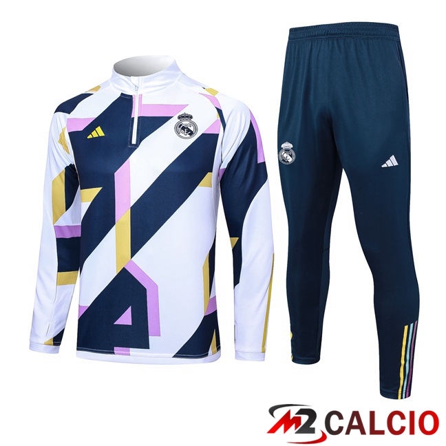 Insieme Tuta Calcio Real Madrid Bianco 2023/2024