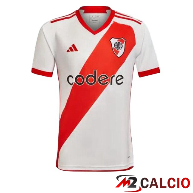 Maglie Calcio River Plate Prima Rosso Bianco 2023/2024