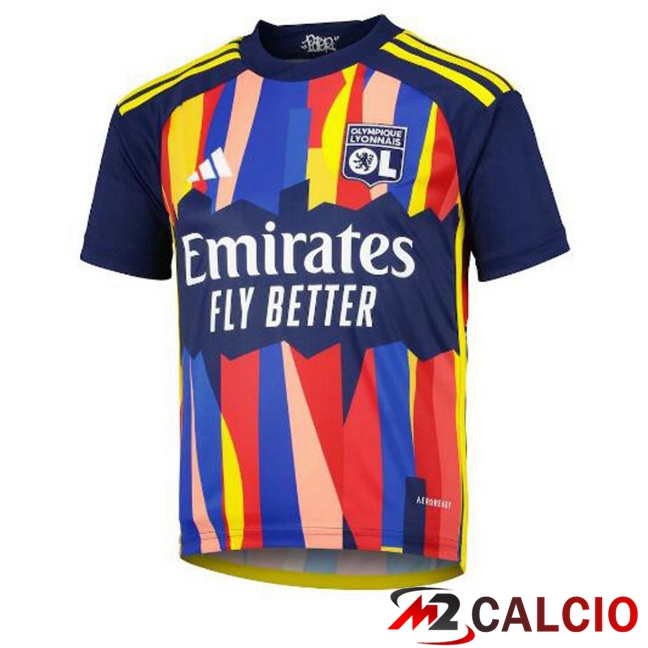 Maglie Calcio Lyon OL Terza Blu 2023/2024