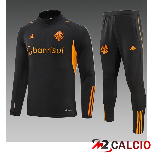 Insieme Tuta Calcio SC Internacional Bambino Nero 2023/2024