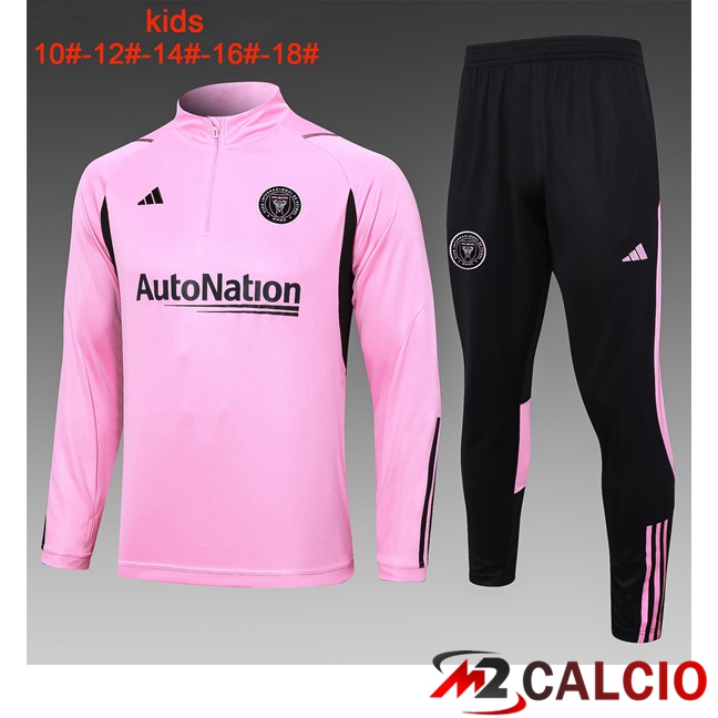 Insieme Tuta Calcio Inter Miami CF Bambino Rosa 2023/2024