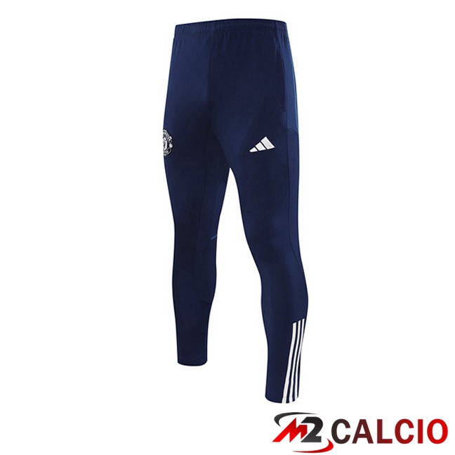 Pantaloni Da Allenamento Manchester United Blu Reale 2023/2024