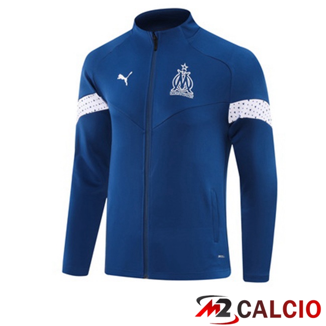 Giacca Calcio Marsiglia OM Blu Reale 2023/2024