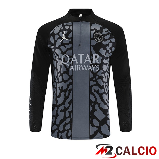 Felpa Allenamento JORDAN Paris PSG Nero 2023/2024