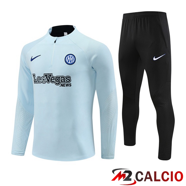 Insieme Tuta Calcio Inter Milan Grigio 2023/2024