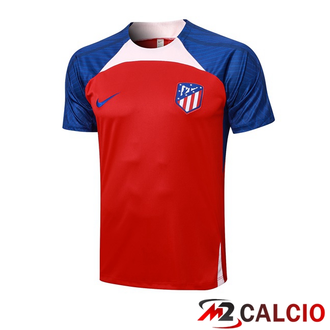 T Shirt Allenamento Atletico Madrid Rosso Blu 2023/2024