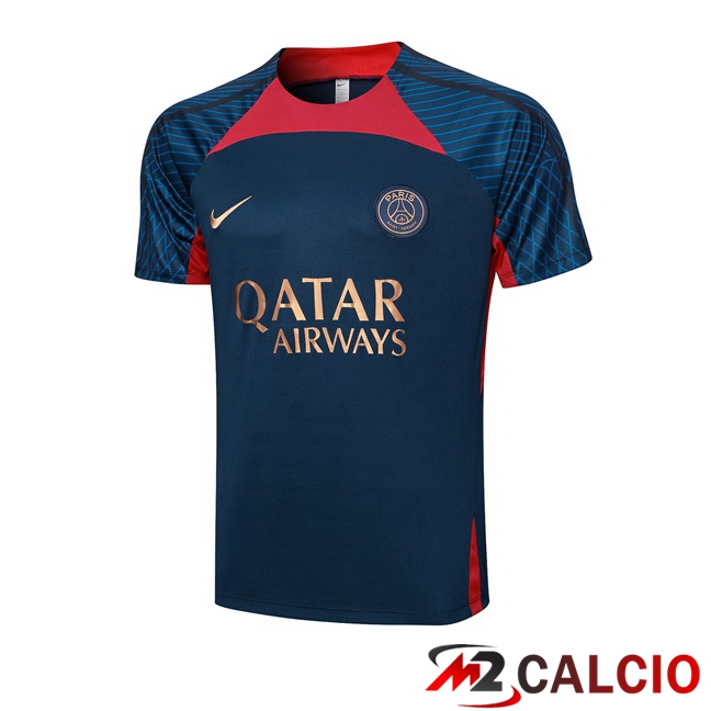 T Shirt Allenamento Paris PSG Blu Reale 2023/2024
