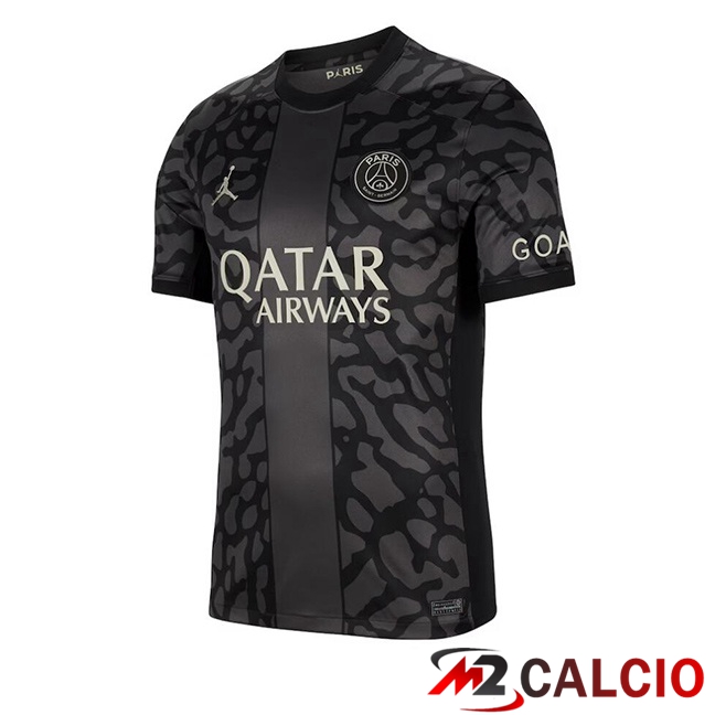 Maglie Calcio Paris PSG Terza Nero 2023/2024