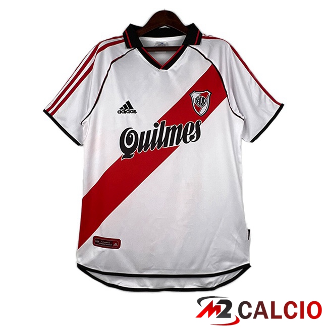 Maglie Calcio River Plate Retro Prima Bianco 2000-2001